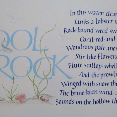 "Pool in the Rock" by Christy  Schroeder-Llyod