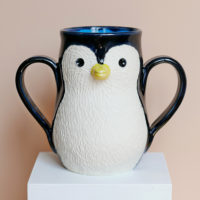 Won_Black-Penguin-Double-Handle-Mug