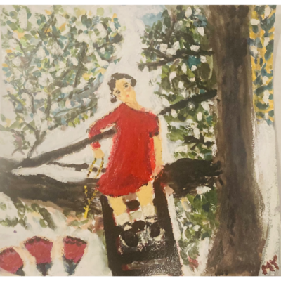 MacBain-Youngblood Girl in Tree